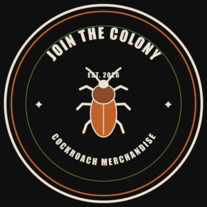 Join the Colony embroidered cockroach crest cap - black